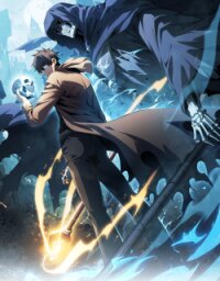 Poster for the manga I Awoke as a God After Auto Battling For a Million Years