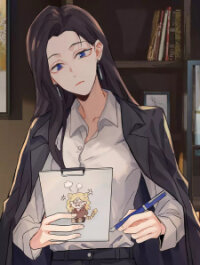 Poster for the manga My Dearest Nemesis