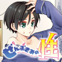 Poster for the manga Zenbu Kimi no Sei
