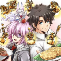 Poster for the manga Fate/grand Order - The Heroic Spirit Food Chronicles