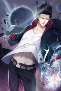 Poster for the manga The Strongest God King