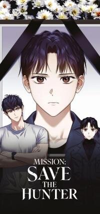 Poster for the manga Mission: Save the Hunter