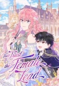 Poster for the manga Don’t Trust the Female Lead