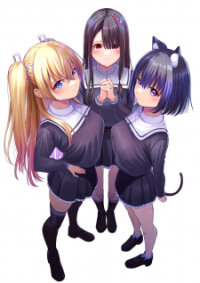 Poster for the manga Irozuku Monochrome