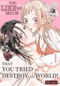 Poster for the manga Sekai Horoboshi Chau Kurai Watashi no Koto Sukina Kuse ni!