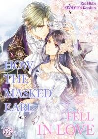 Poster for the manga Kamen Hakushaku wa Kurozuisho no Hanayome ni Koi wo suru