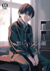 Poster for the manga The Face of My Brother that Only I Know