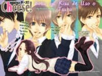 Poster for the manga Boku wa Kisu de Uso wo Tsuku