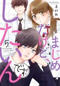 Poster for the manga Majime dakedo shitaindesu!
