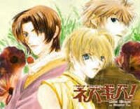 Poster for the manga Never Give Up!