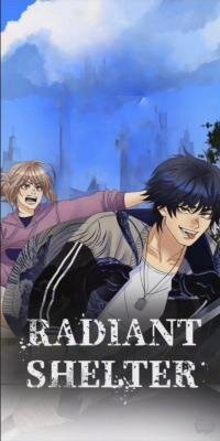 Poster for the manga Radiant Shelter