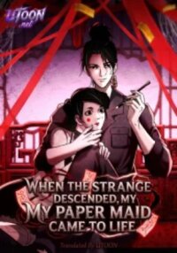 Manga poster When the Strange Descended, My Paper Maid Came to Life