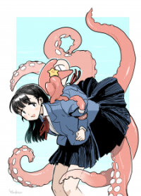 Poster for the manga Slippery Okuta-San