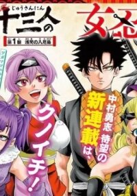 Manga poster Hanzo and 13 Kunoichis