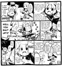 Manga poster Sekaiju no Meikyuu